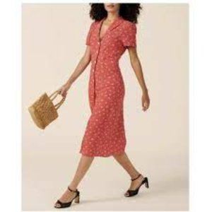 Rouje Marin red dress 36 french